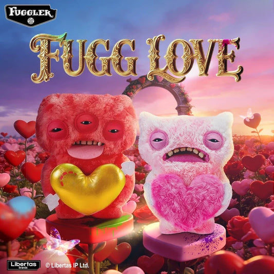 Fuggler Heart Monster Series Collectible Plush Toys